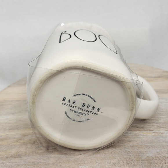 Rae Dunn Boo Mug with Ghost Topper New - Picture 5 of 5